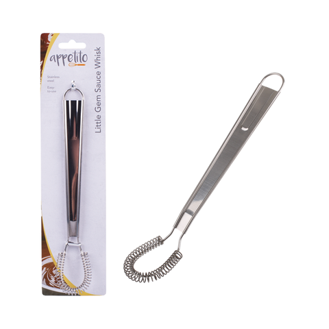 Stainless Steel Little Gem Sauce Whisk