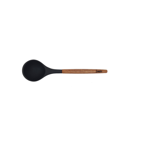 Acacia Handle With Black Silicone - Ladle