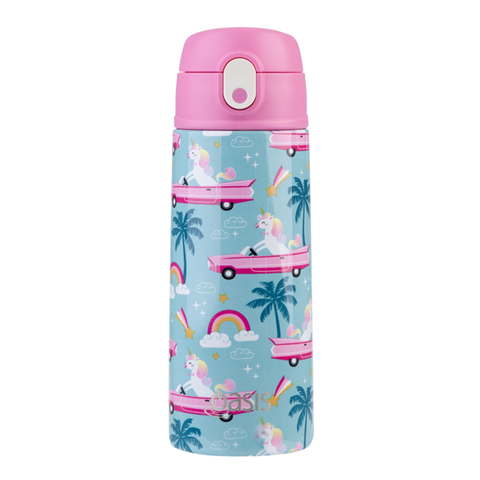 Kid's Drink Bottle with Sipper - 550ml (8 Colours)