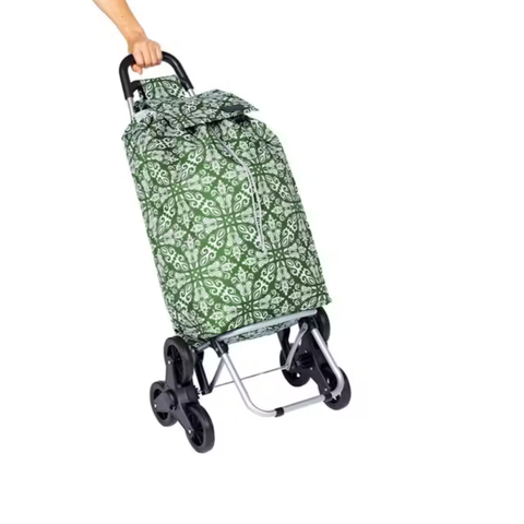 Summit Stair Climber Bohemain Green Shopping Trolley