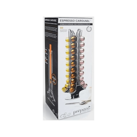 50 Coffee Capsule Carousel Red