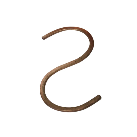 Copper Plated Small S Hook
