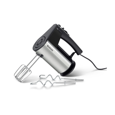 New Brabantia Stainless Steel Electric Hand Mixer - 300W