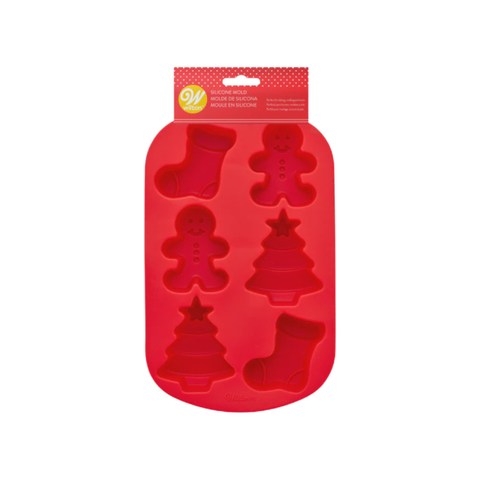 Stocking/Boy/Tree Silicone Mould
