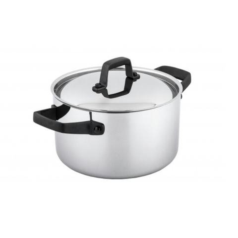 Heidelberg Try-ply High casserole 22cm with lid