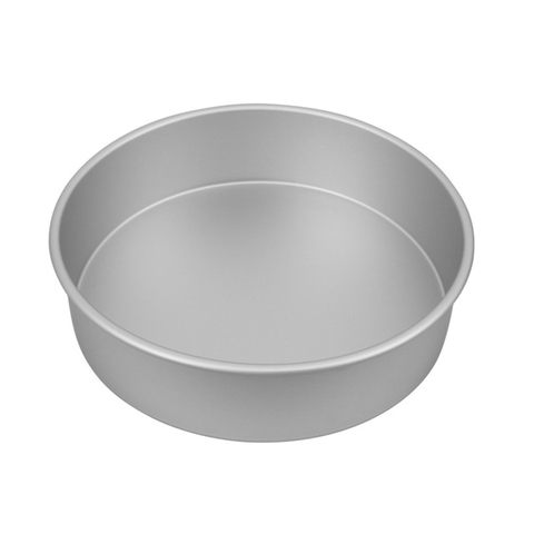 Silver Anodised Round Cake Pan 27.5 X 7.5CM