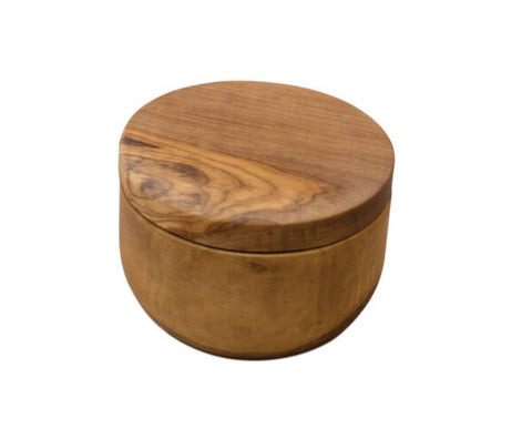 Icon Chef Salt Pig dia 10cm - Acacia Wood