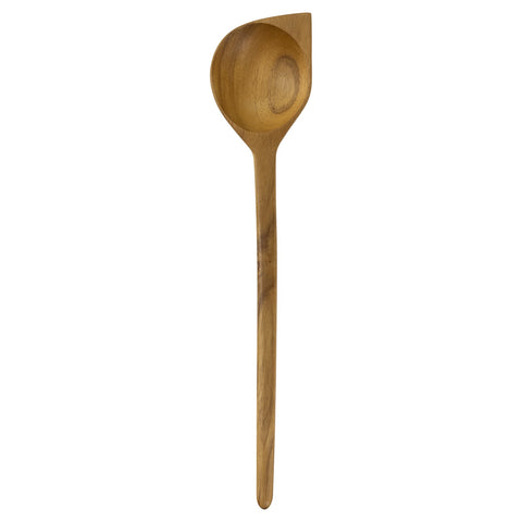 Teak Pointed Wooden Spoon