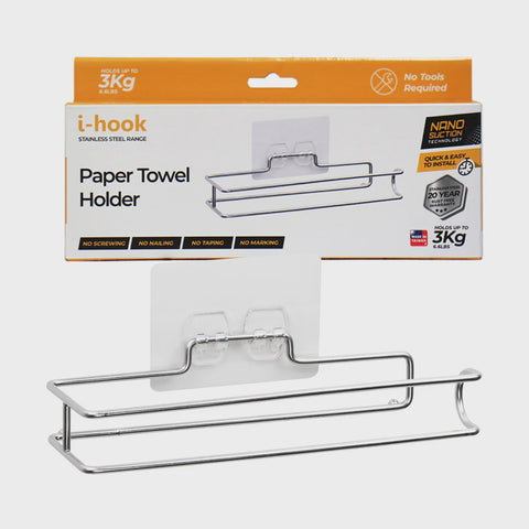 White Magic I-Hook Paper Towel Holder