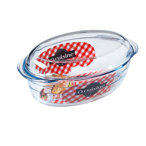 Oval Casserole With Lid 33x20cm - 4L