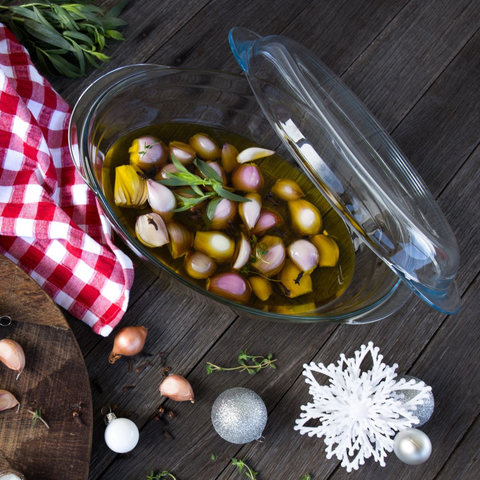 Oval Casserole With Lid 33x20cm - 4L
