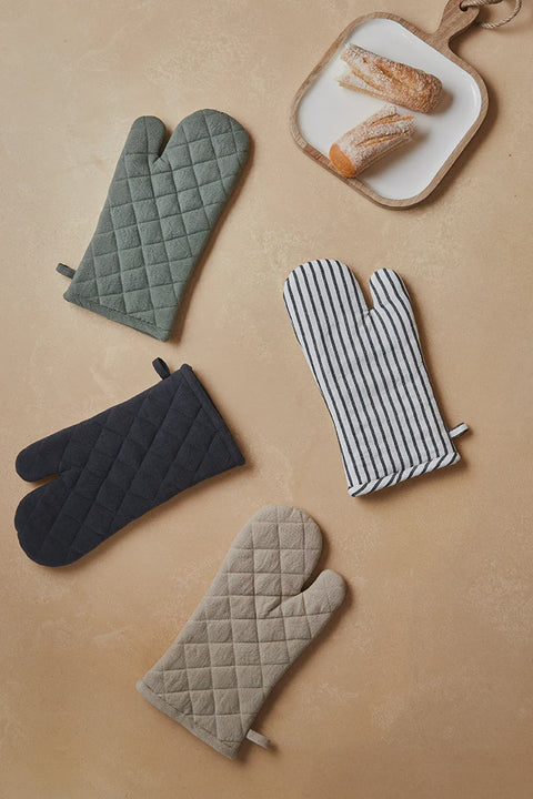 Jules Oven Mitt 19x35x2cm Charcoal