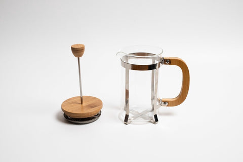 Bamboo French Press 600Ml Plunger