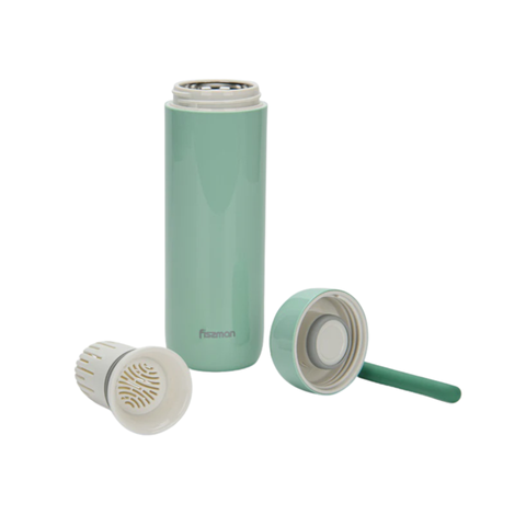 Thermal Infuser Flask Vacuum Stainless Steel Bottle 400ml Flask - 2 Colors