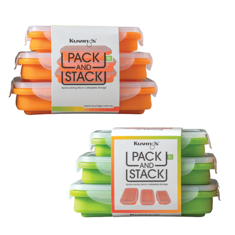 Kuvings ‘Pack & Stack’ Containers – Rectangular