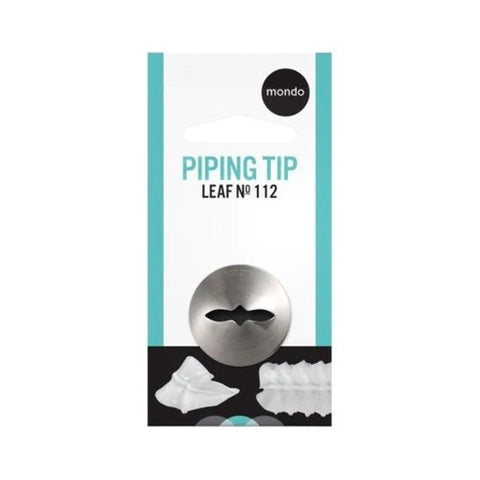 #112 Stainless Steel Lg Leaf Piping Tip