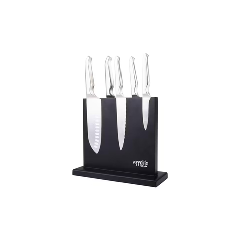Magnetic Knife Stand Double Sided - Matte Black