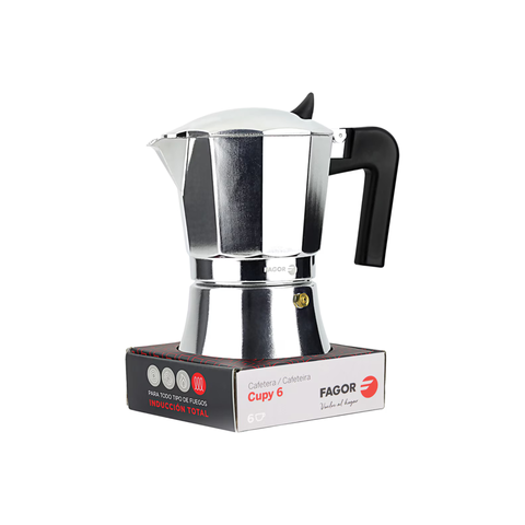 Cupy 6 Cup Aluminium Espresso Maker