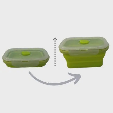 Kuvings Pack & StackCollapsible Food Containers Small 350Ml Rectangular Set Of 4
