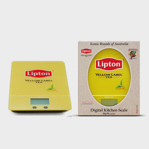 Lipton Digital Kitchen Scales 5kg Tempered Glass