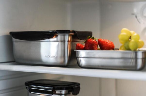 Food-Safe Stainless Steel Rectangular - 1.9L