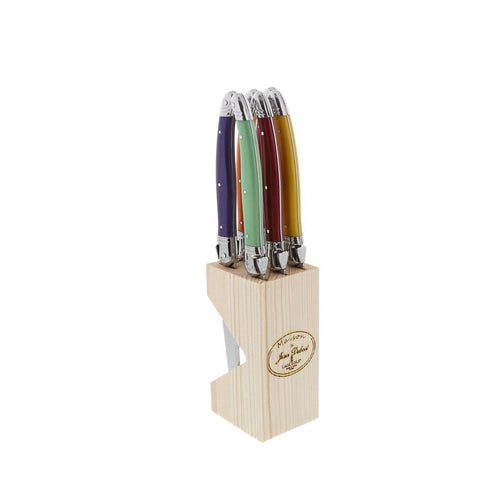 Maison Mixed Colours - 6Pc Steak Knife Set 1.2mm
