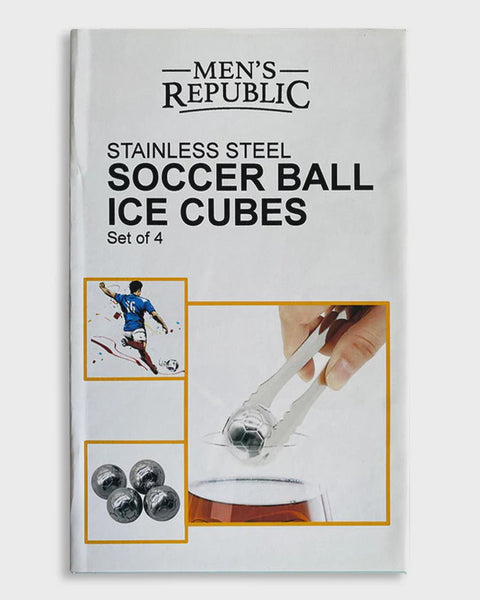 Soccer Ball Ice Cubes