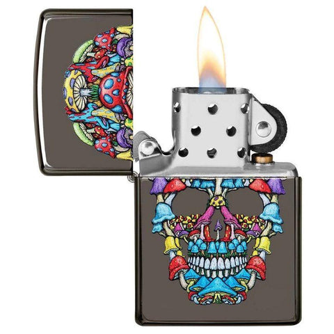 Black Ice Coloured Skull