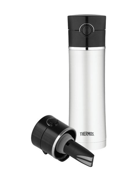 470Ml Sipp Stainless Steel Vacuum Insulated Flask - White