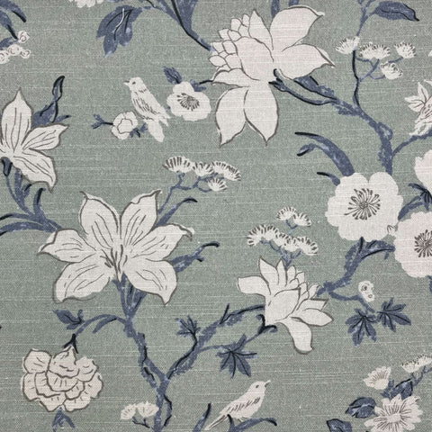 Nordhem Floral Apron 83x68x0.2cm Blue Grey