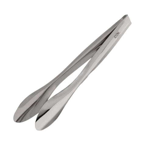 Stainless Steel Table Tongs - Silver 30cm Large