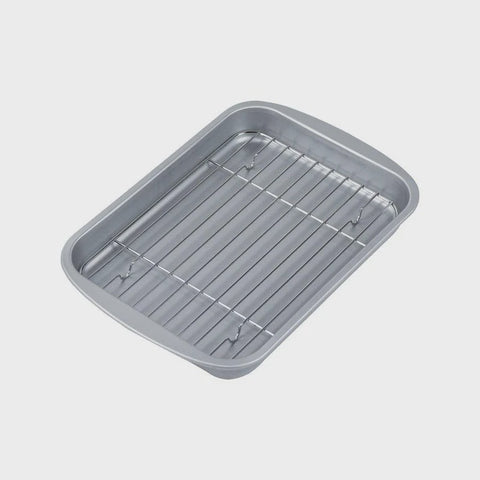 Metal Tempura Tray Fried Food Draining Rack and Tray