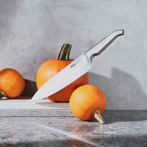 Stone Knife Block Set Olive Terrazzo 6 Piece