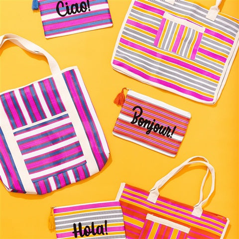 Sol Tote Bag 47cm Sunset