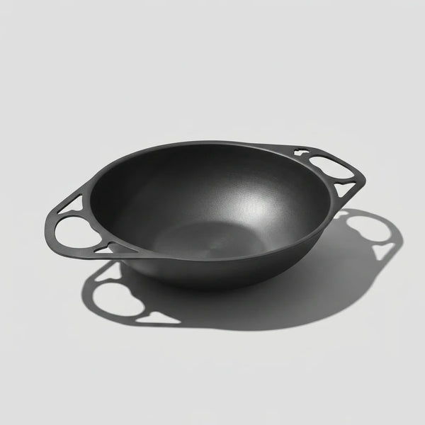 AUS-ION Iron Dual Handle Wok - 30cm