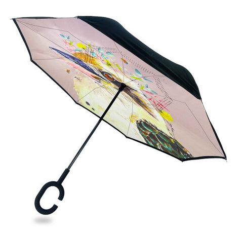 Reverse Umbrella With Sun Safe Upf50 - Kookaburra | By Dani Till