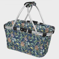 Two Handle Foldable Carry Basket