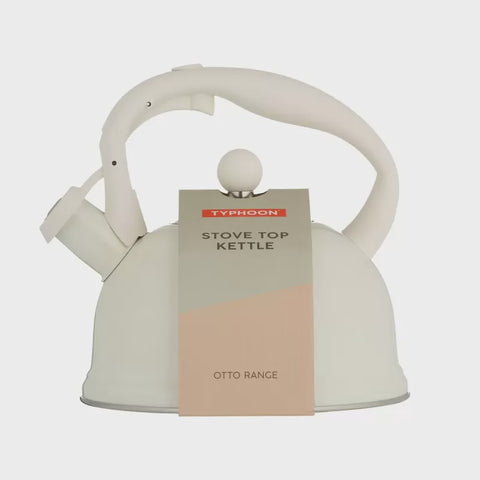 Living Storage Stove Top Kettle 1.8 Litre - Cream
