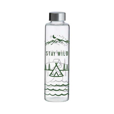 Stay Wild Glass Bottle