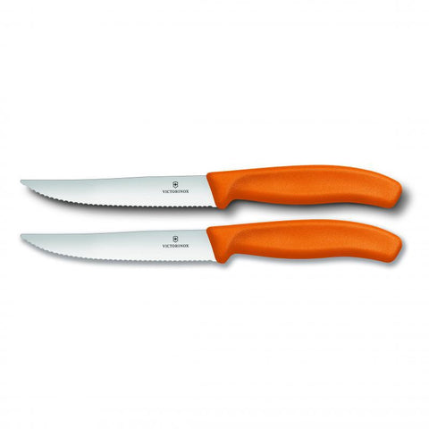 Steak & Pizza Knife - Wavy Edge - Wide Blade - 2 Pieces
