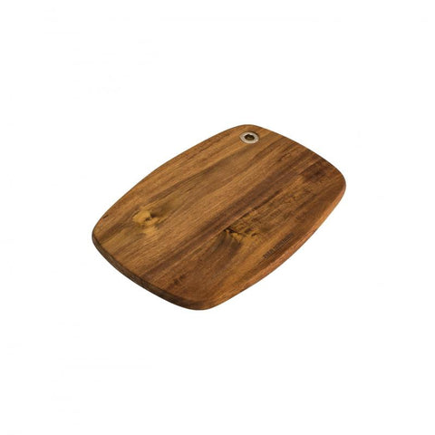 Acacia Wood Slim Line Rounded Cutting Board