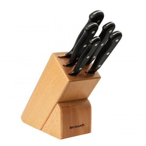 6 Piece Knife Block Set