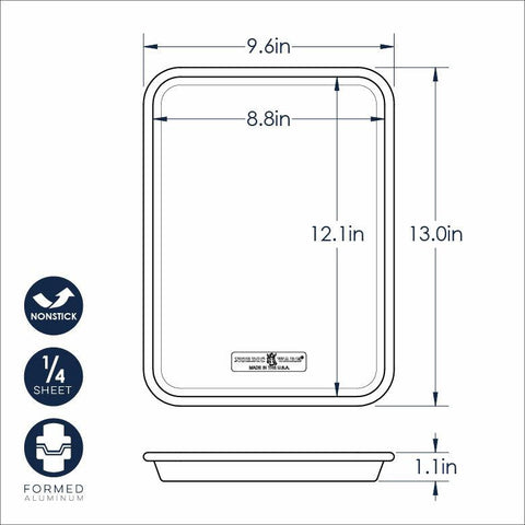 Nonstick Quarter Sheet