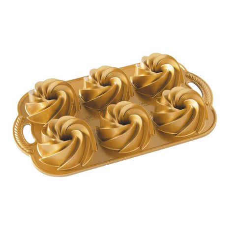 Nordic Ware Heritage Bundtlette Pan | 38x22.5x4.5cm