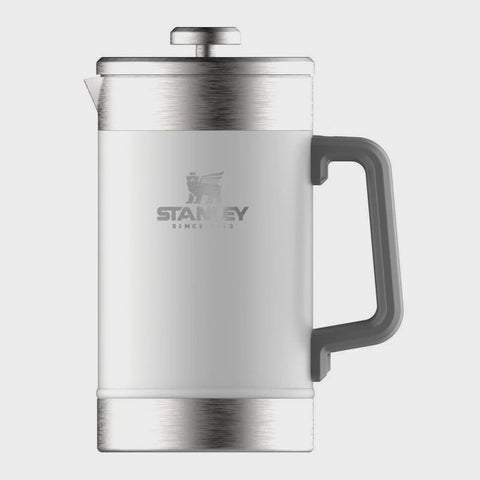 Vacuum French Press Polar Stainless Steel White