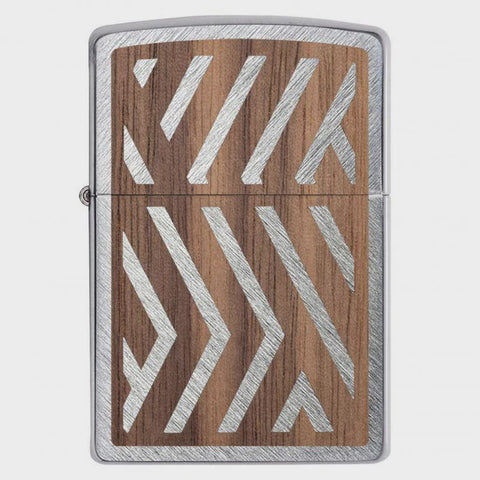 Walnut Emblem Herringbone Sweep