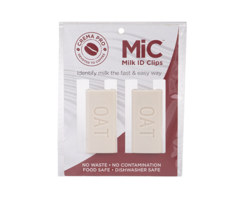 Milk ID Clips - Oat - Ivory