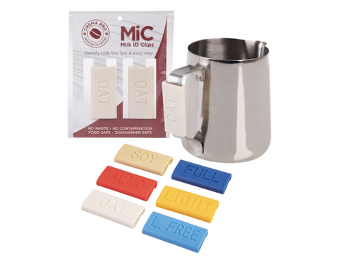 Milk ID Clips - Oat - Ivory