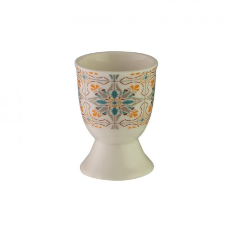 Egg Cup - Arabesque Tile Taupe