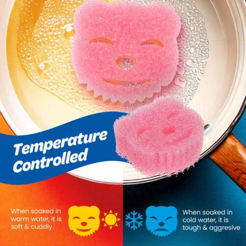 Scrubtastic Scrub & Wipe Sponge DUO  2 Pack